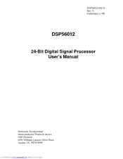 Motorola DSP56012 User Manual