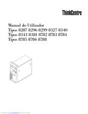 Lenovo ThinkCentre 8785 Manual Do Utilizador