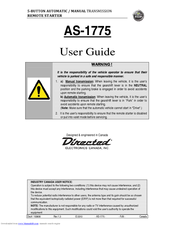 Directed Electronics AS-1775 User Manual