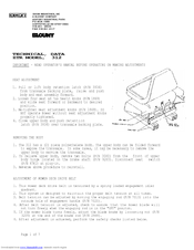 Dixon ZTR 312 Technical Data Manual