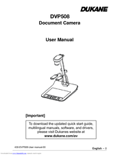 Dukane DVP508 User Manual