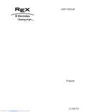 Electrolux CI 800 FA User Manual