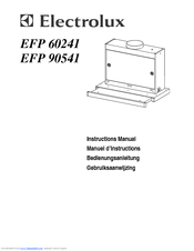 Electrolux EFP 60241 Instruction Manual