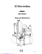 Electrolux F4VA1 Usage And Maintenance Manual