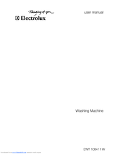 Electrolux EWT 135410 W User Manual