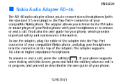 Nokia Audio Adapter AD-46 User Manual