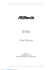 ASRock B75M User Manual