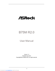 ASRock B75M R2.0 User Manual