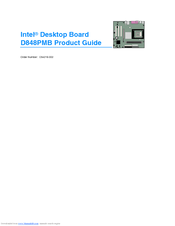 Intel D848PMB Product Manual