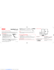 RCA M6408BL Quick Start Manual