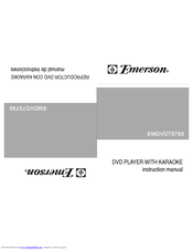 Emerson EMDVD75795 Instruction Manual