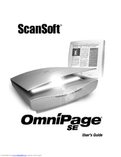 ScanSoft WorkCentre PE16 User Manual
