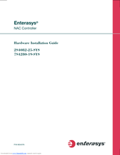 Enterasys 7S4280-19-SYS Hardware Installation Manual