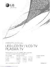 LG 47LE535Q Owner's Manual