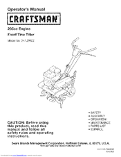 Craftsman 247.29922 Operator's Manual