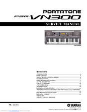 Yamaha Portatone PSR-VN300 Service Manual