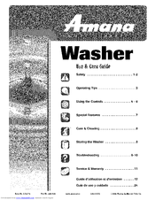 Amana NAV6800AWW Use & Care Manual