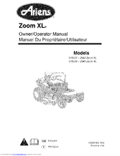 Ariens 2042 Zoom XL Owner's/Operator's Manual