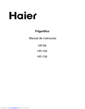 Haier HR-106 Manual De Instruções