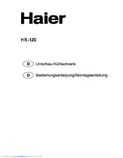 Haier HR-120 Bedienungsanleitung