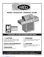 Char-Broil RED 463250108 Product Manual