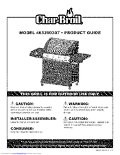 Char-Broil 463260307 Product Manual