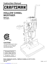 Craftsman 351.219071 Instruction Manual