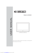 Curtis LCD2622 User Manual