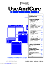 Estate TUD4000 Series Use And Care Manual