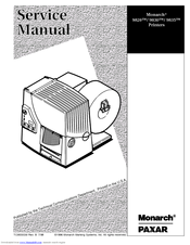 Monarch 9820 Service Manual