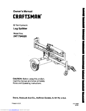 Craftsman 247.794520 Owner's Manual