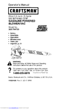 Craftsman 358.794733 Operator's Manual