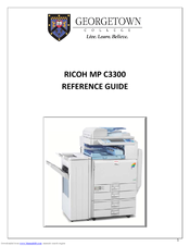 Ricoh Aficio MP C3300SPF Reference Manual