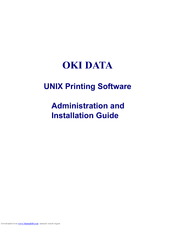 Oki B6100n Administration Manual