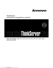 Lenovo ThinkServer RD530 2592 Información De Garantía Y Soporte