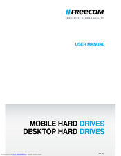 Freecom Desktop Hard Drives User Manual