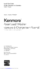 Kenmore 970L4802 Use & Care Manual