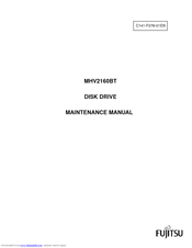 Fujitsu MHV2160BT Maintenance Manual