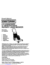 Craftsman 917.389690 Owner's Manual