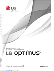 LG LW690 Owner's Manual