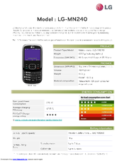 LG LGMN240 Owner's Manual