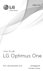 LG P504 User Manual