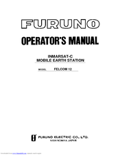 Furuno FELCOM 12 Operator's Manual