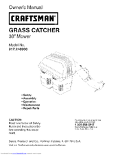 Craftsman 917.248900 Owner's Manual
