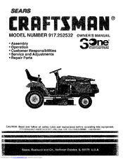 Sears Craftsman 917.252532 Owner's Manual
