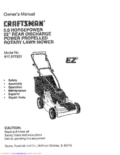 Craftsman 917.377521 Owner's Manual