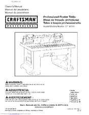Craftsman 171.61181 Owner's Information Manual