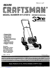Sears Craftsman 917.372810 Owner's Manual