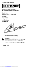 Craftsman C944.414370 Instruction Manual