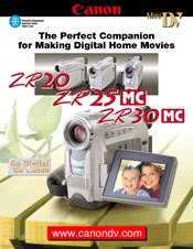 Canon ZR25 MC Brochure